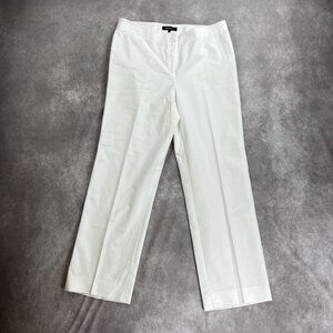 Lafayette 148 New York White Wide-Leg Trousers Size‎ 12